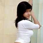 First pic of Raven-haired teen slut with a big ass masturbating in the shower - IamXXX.com