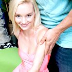 Second pic of Shy blond amateur drilled in sex activity at Teenage Pussy Pic