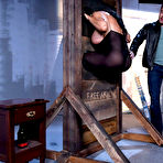 Second pic of 
      Sybil Stallone offering up her ass for free anal sex
    