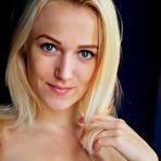 First pic of Blonde gal with perking juvenile wobblers sliding undies aside to.. at Teenage Pussy Pic
