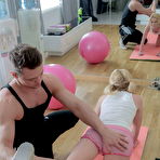 Third pic of CUNTEX - Teen forgets about say no to fitball spotlight yon an increment of fucks yon say no to coach