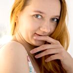 First pic of Ena Nude Redhead in the Make Up Room