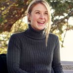Fourth pic of Jewel Shy Blonde Flashing her Titties