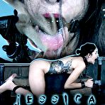 First pic of SexPreviews - Eden Sin and Jessica 3000 are bound and toyed in dungeon with chains