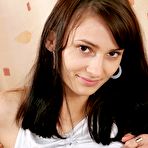 First pic of Long-haired and brown-eyed teen fucking her pussy with a toy - IamXXX.com