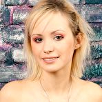 Fourth pic of Pink panties short-haired blonde showing off her cute pussy on camera - IamXXX.com