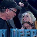 Fourth pic of SexPreviews - Mary Ellen mature blonde is bound for spanking and toying by Master Charles