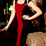 First pic of Charlotte Elizabeth Hot Blonde MILF Strips Red Dress Pictures Gallery for Twistys