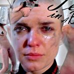 Fourth pic of SexPreviews - Abigail Dupree on a leash is spread bound naked and spanked by maledom