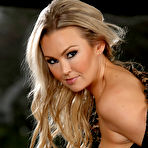 First pic of Abbey Brooks Curvy Blonde Works Fingers and Dildo Pictures Gallery for Aziani