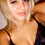 Third pic of Hot Blonde Emo Teen Enjoys Selfshot....