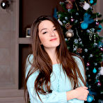 First pic of Vanda Mey Nude Goddes by the Xmas Tree