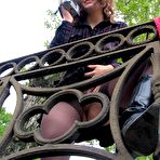 Fourth pic of Miska  - Stockings In Public Gallery - HQseek