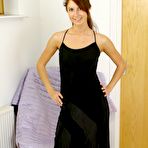 First pic of Magnificent teaser Jenny L wears skin color stockings with black garters