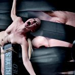 Fourth pic of SexPreviews - Riley Reyes blonde is all bound in rope her head in tape made to orgasm