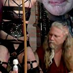 First pic of SexPreviews - Abigail Annalee put in a cage and bound for sex toying by master James