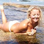 Third pic of Georgia Topless Beach Blonde Flaunt It / Hotty Stop