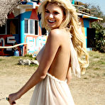 First pic of Hot Kristen Nicole takes off her bikini on the beach