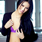 First pic of Jessica Anne Marie Indian Beauty Peels Purple Lingerie Pictures Gallery for Playboy Plus