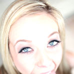 Fourth pic of Teen Hilary Allure furiously working up the tongue and bringing guy&rsquo;s cock to orgasm