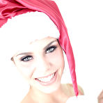 First pic of Playful Veronica Jane in nice Christmas cock takes cock in her mouth for cum