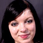 First pic of Enjoy sexy Euro Babe Facials,Newbie takes a facial she will not forget