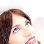 Third pic of Hot photos of Amateur Allure: shaved legal age teenager honey spreads lips and..