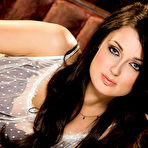 First pic of Melissa Jacobs Buxom Brunette in Brown Lace Pictures Gallery for Playboy Plus