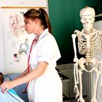 First pic of Holly Kiss Mature Nurse Rides Dick