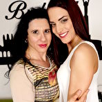 First pic of old and young lesbian couple having super hot fun
