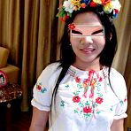 First pic of :: Asian Sex Diary :: Traditional folk-lore uniform wearing Asian slut gets ass fucked by white guy