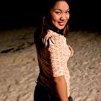 First pic of :: Asian Sex Diary :: Filipina sneaks off for sex with white dude in beach hut