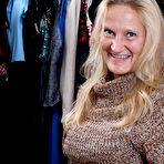 First pic of Naughty American mature lady playing with her pussy