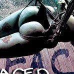 Fourth pic of SexPreviews - Isabel busty curvy blonde is rope bound in dungeon and pussy toyed to orgasm