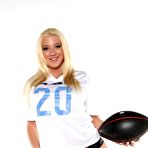Second pic of xBabes World - Leya shows of her love for the Puba football team
