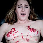 Second pic of SexPreviews - Ashley Lane is bound in the woods and indoors made to orgasm by maledom