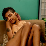 Second pic of Yvette in Yvette in exotic and hairy