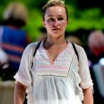 Second pic of Hayden Panettiere in black swimsuit at a beach in Barbados