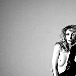 Third pic of Rosie Huntington Whiteley shows nude tits and goes nude
