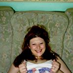 First pic of Hardcore Fatties - Amateur Plumper Toying On Couch