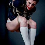 Second pic of SexPreviews - Sosha Belle is bound in rope for spanking and toy fucking by lezdom London River