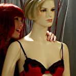 First pic of LINGERIE with Charlotte Stokely, Malena Morgan, Elle Alexandra - SexArt