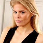 First pic of Topless Tayla Posing in Black Pantyhose