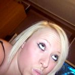Second pic of Sexy blonde teen girl having fun with camera