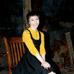 First pic of SexPreviews - Mei Mara asian in black dress and heels is rope bound stripped in dungeon