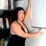 First pic of Chubby Loving - Fat Amateur Showing Pussy In Library