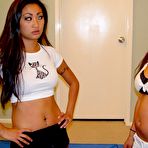 First pic of  HTMV48 Nicole vs Kat Belly Punching | - Hit the Mat  