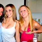 First pic of Real amateur girlfriends having sexBlonde coed teen strips off indoors and posing for the camera