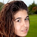 First pic of Lisandra strips naked showing off her hairy body - PussyFur.com