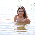 Second pic of Christina A: Hottie poses in seaweeds. @ Met Art - XNSFW.COM